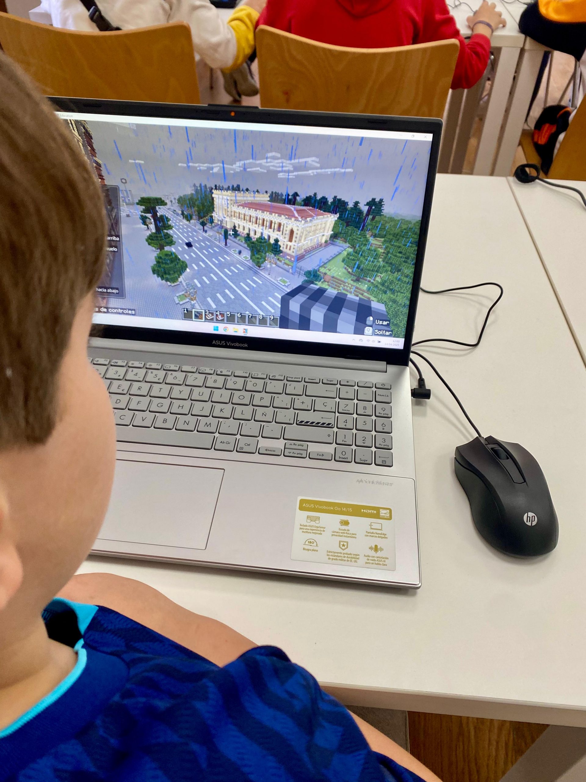 Taller de Minecraft en Porcuna