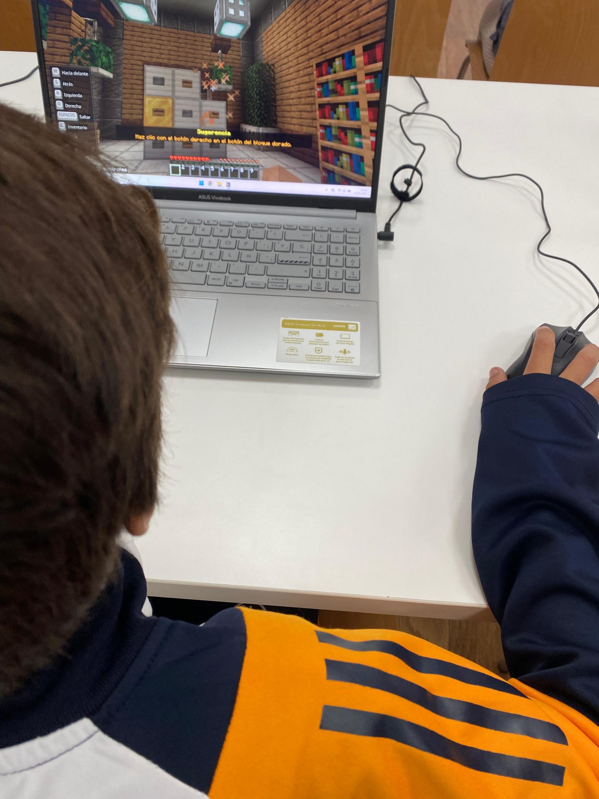 Taller de Minecraft en Porcuna